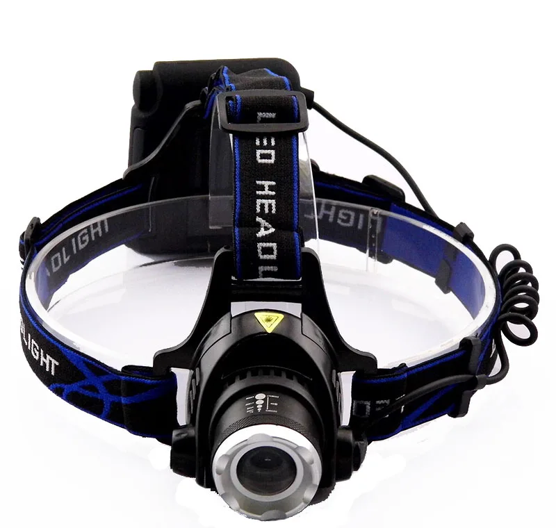 50Pcs Wholesale Aa Battery Headlamp Lampe Frontale Xml T6 Head Torch