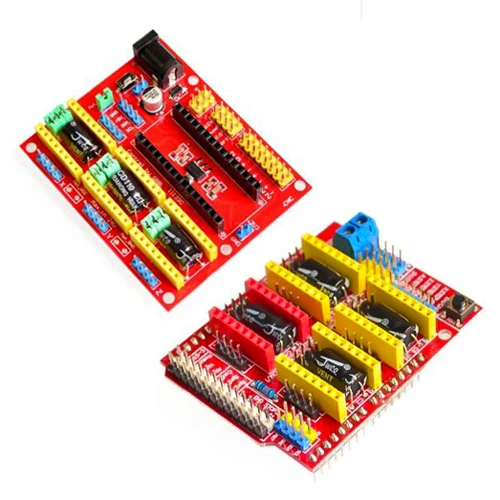 A4988 Драйвер CNC Qunqi Щит Плата расширения для V3 гравер|shield v3|board for 3d printermachine |