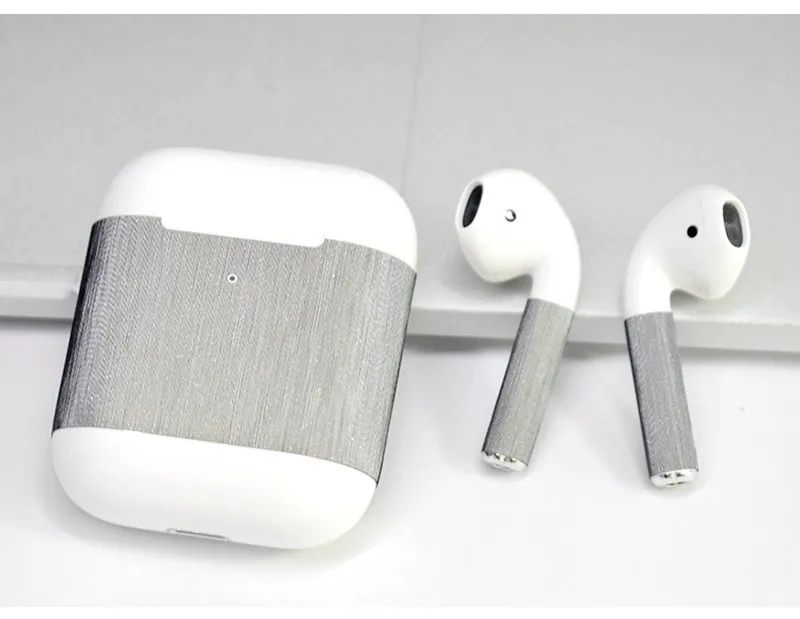 NOTOW для Airpods 2, беспроводная bluetooth-гарнитура, роскошная Проводная наклейка, Защитная пленка для Airpods 1/2, проводная