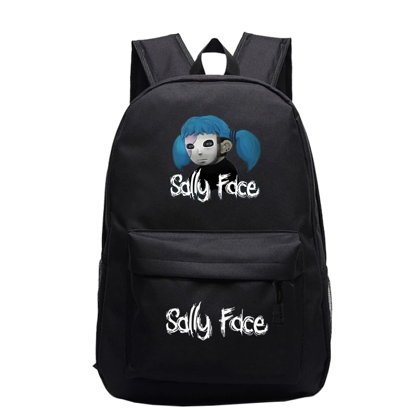 beautiful Sally face backpack men women Boys Girls school Bag Casual teens Backpack for boys girls back to school Mochila