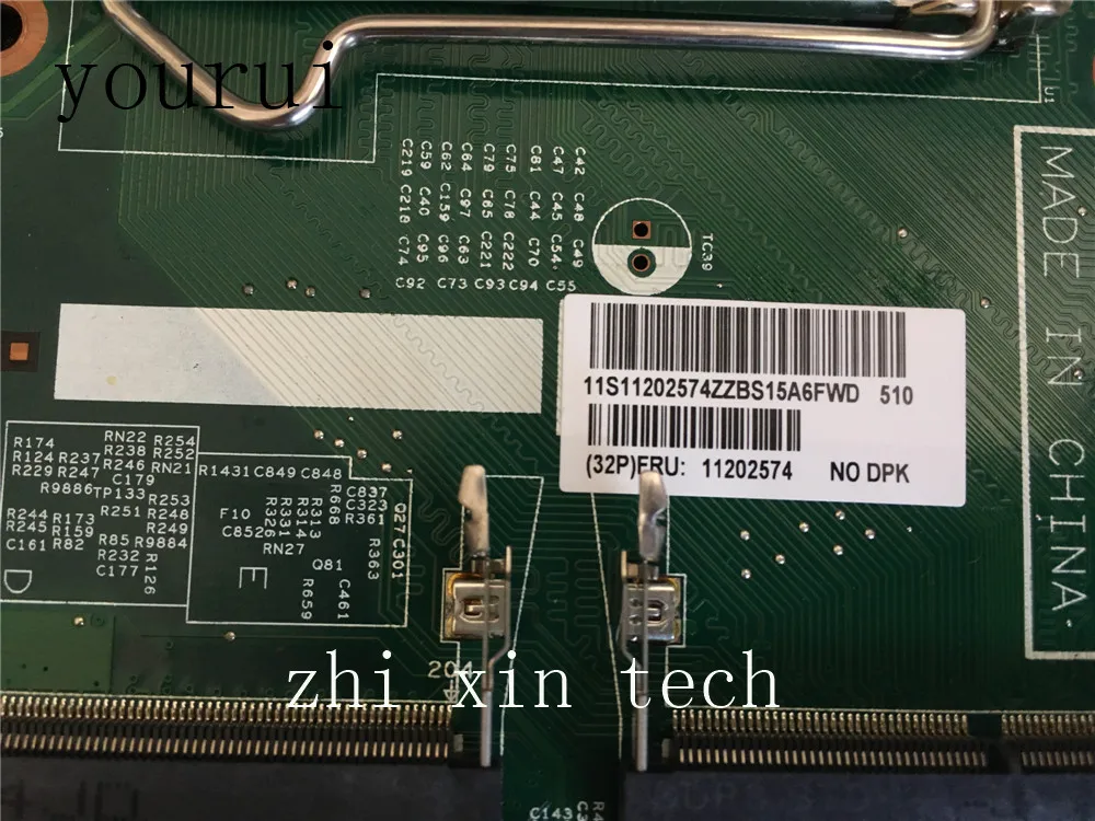 Yourui-placa-mãe para Lenovo M71z S510 Circuito Fechado 10124 Original Placa-mãe para notebook - Imagem 3