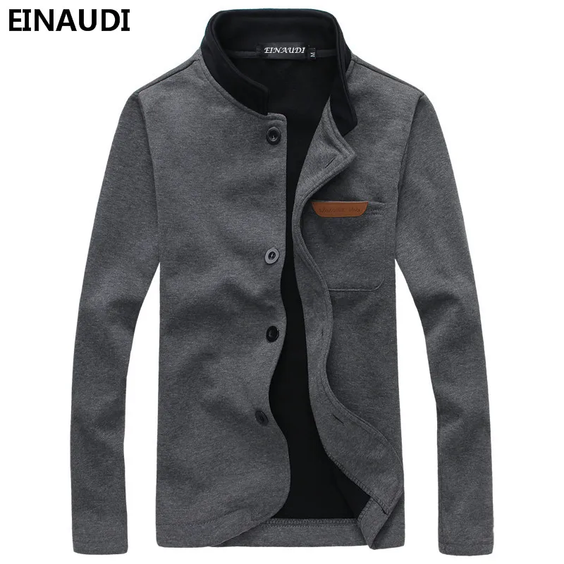 

Einaudi 2017 new brand man jacket spring and autumn high quality pocket decorated casual jacket fashion coat for men clo