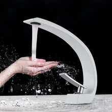 Shinesia хромированная ванная с одной ручкой отверстие горячей холодной воды смеситель краны Умывальник Ванная кран на бортике смеситель