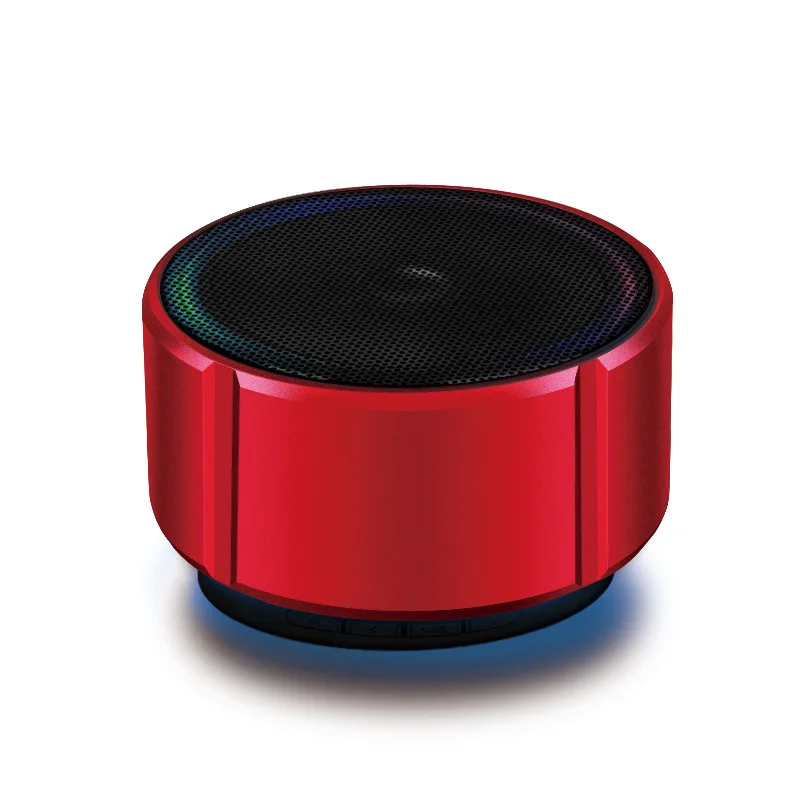 Высококачественный портативный динамик s музыкальный центр маленький сабвуфер Bluetooth беспроводной динамик Caixa De Som Altavoz колонки F4024 - Цвет: Красный