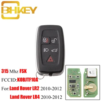 

BHKEY 315Mhz 433Mhz 5Buttons Remote key Fob For Land Rover LR4 Range Rover Evoque Sport KOBJTF10A Original remote control key