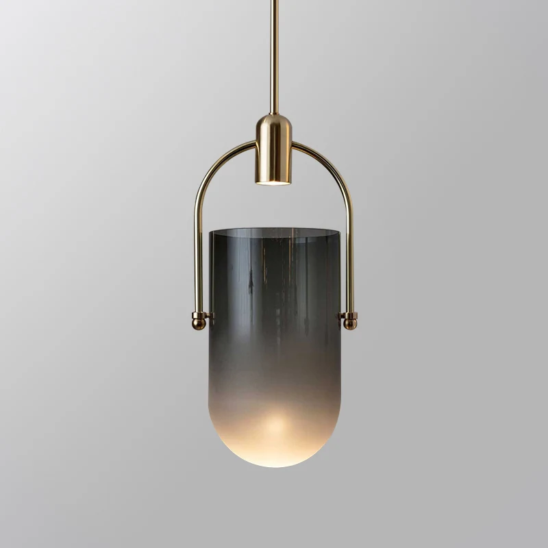 

Vintage Loft Pendant Lamp For Dinning Room Retro Single/3head Gla's's Pendant Lighting Modern Hanging Lights For Bedroom