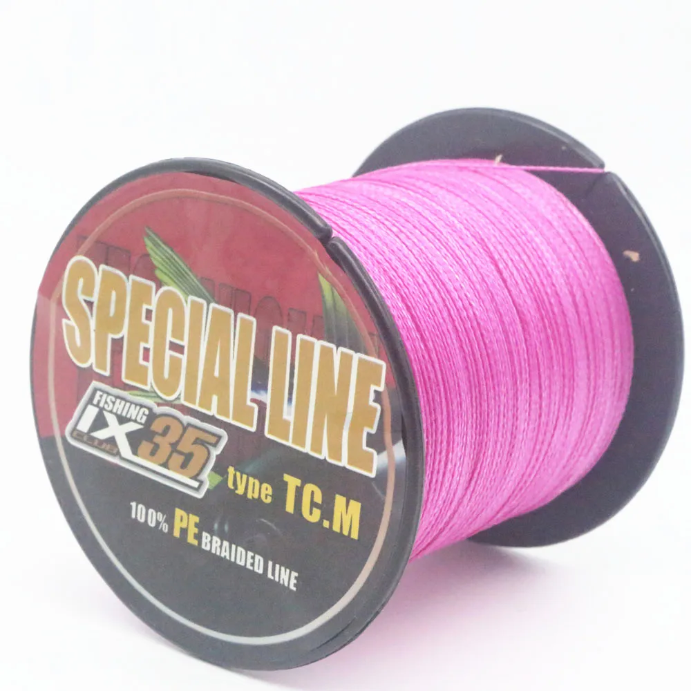 The 100M Braided Wire Fishing Lines 4 Weaves 6LB 80LB PE Multifilament
