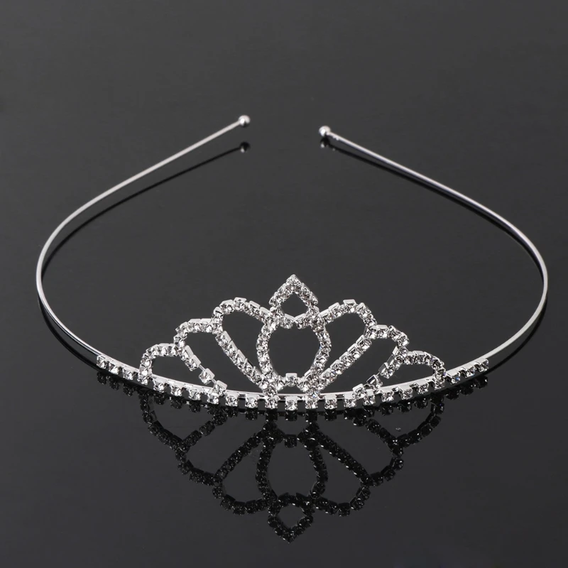 

Girls Headband Crown Hair Tiara Children Kids Rhinestone Party Princess 10 Types
