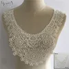 New arrive White Lace Collar Embroidery Applique Neckline Lace Collar Embellishments Trims Wedding Dress Accessories YL1762 ► Photo 1/3