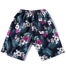 Новые шорты мужские повседневные пляжные шорты Homme Цветочные Гавайские шорты мужские облегающие эластичные талии модные брендовые пляжные шорты плюс размер 6XL