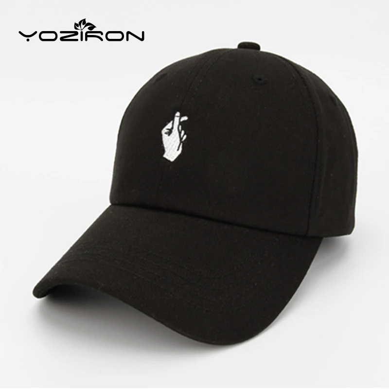 

YOZIRON Fashion Cotton Love Finger Gestures Snapback Baseball Caps For Men Women Adjustable Casual Adult Hats