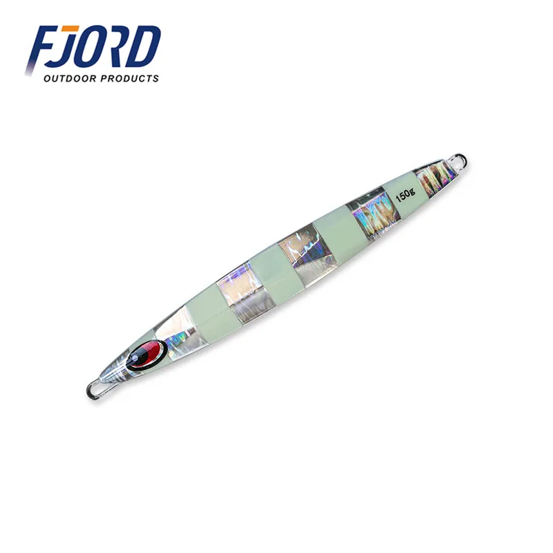 FJORD 150g/200g/250g/300g Металл джиггинг скорость погружение медленный встряхивание