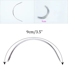 12 шт. см 9 см длинные c-образные изогнутые иглы для волос плетеные нитки швейные иглы для наращивания волос инструмент для наращивания волос натуральные волосы наращивание волос