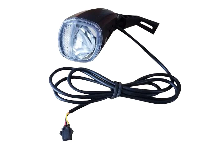 Billige Elektrische Fahrrad 48 V Scheinwerfer Vorne Schwanz Hinten Lichter LED Nacht Lampe Blinkt Scheinwerfer Scheinwerfer Radfahren EBike Zubehör Teil