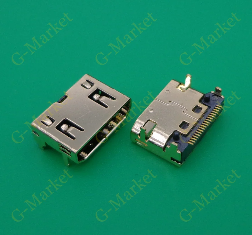 10 шт./лот разъем HDMI MINI 19P 19 контактов 4 типа dip|connector hdmi|mini hdmi connectormini jack connector |
