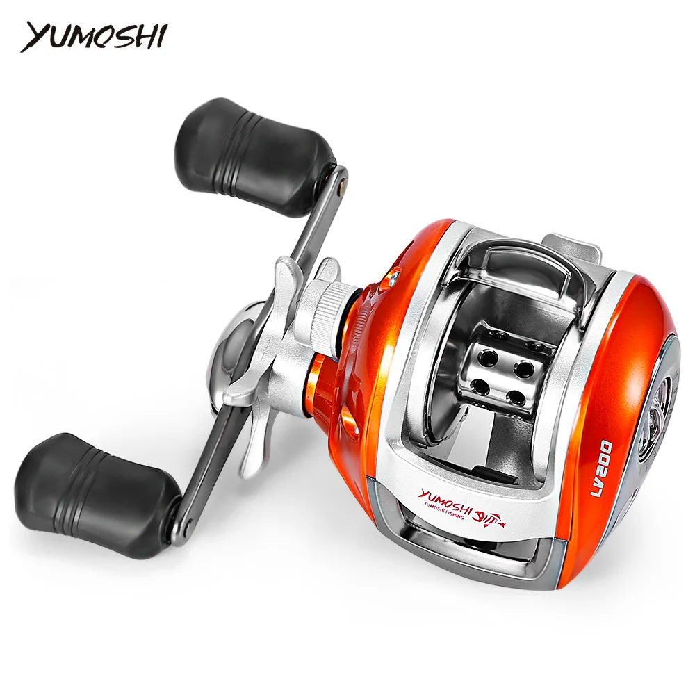 

Fishing Reel 12+1BB Ball Bearings Right/Left Baitcasting Reel 6.3:1 Carp Fishing Coils Gear Magnetic Brake Water Drop Wheel Coil