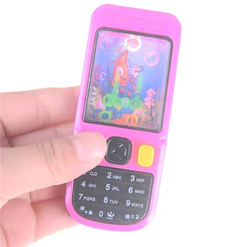 

New Classical Water Lasso Ferrule Toy Mobile Phone Shape Intellectual Game Ring Kids Children Funny Toys Gift
