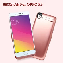 6500 мА/ч, внешняя Батарея Зарядное устройство чехол для OPPO R9 Батарея резервного копирования Зарядное устройство чехол для блока питания для R9 Мощность банк крышка