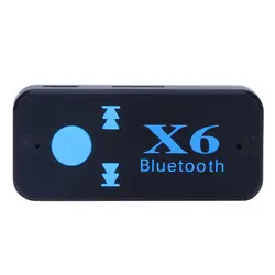 Беспроводной Bluetooth 4.0, приемник 3.5 мм аудио стерео музыка Автомагнитола AUX приемник с зарядка через USB кабель для ПК IPOD