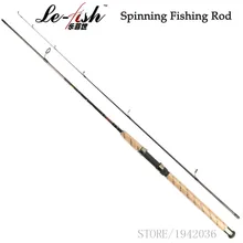 Горячая IM6 углеродный материал Спиннинг Удочка пробковая ручка 2,1 м 2 секции 3-15 г Приманка Удочка Россия экспорт