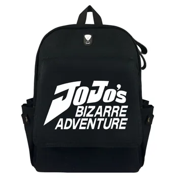 

Jo Jo Bizarre Adventure Anime Canvas Backpack Laptop Bag School Bag Shoulder Bag Travel Cosplay Bag With Earphone hole Durable