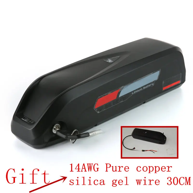 e bike lithium battery box hailong new kettle style for 48v battery pack with 18650 holder