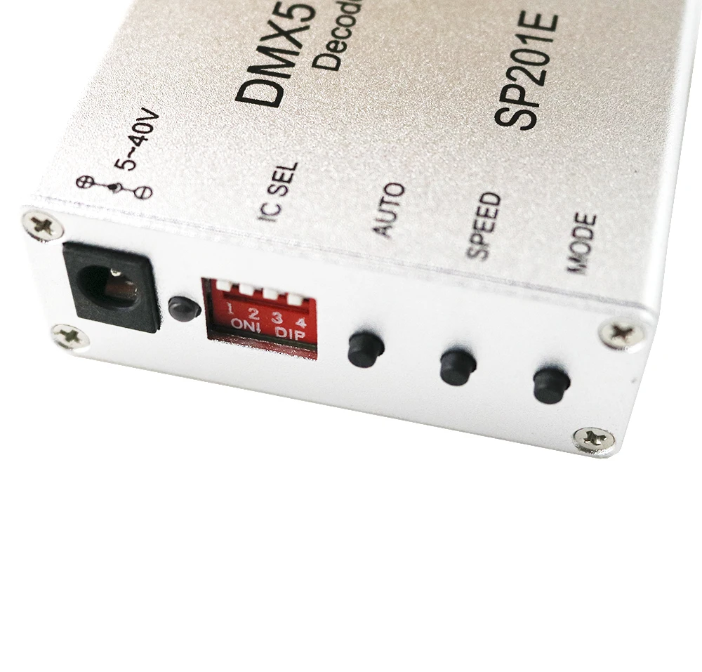 Декодер SP201E DMX512 ws2812B ws2801 WS2811 1903 DMX dmx512 Красный зелёный синий светодиодный