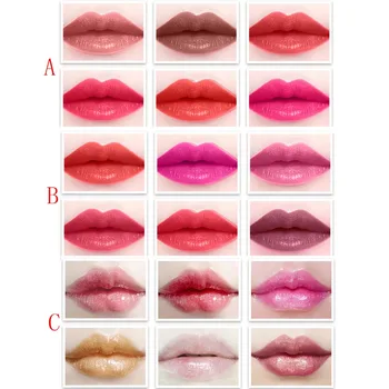 

6PCS Waterproof Matte Lip Gloss Liquid Long Lasting Lipstick Makeup Lipgloss Kit