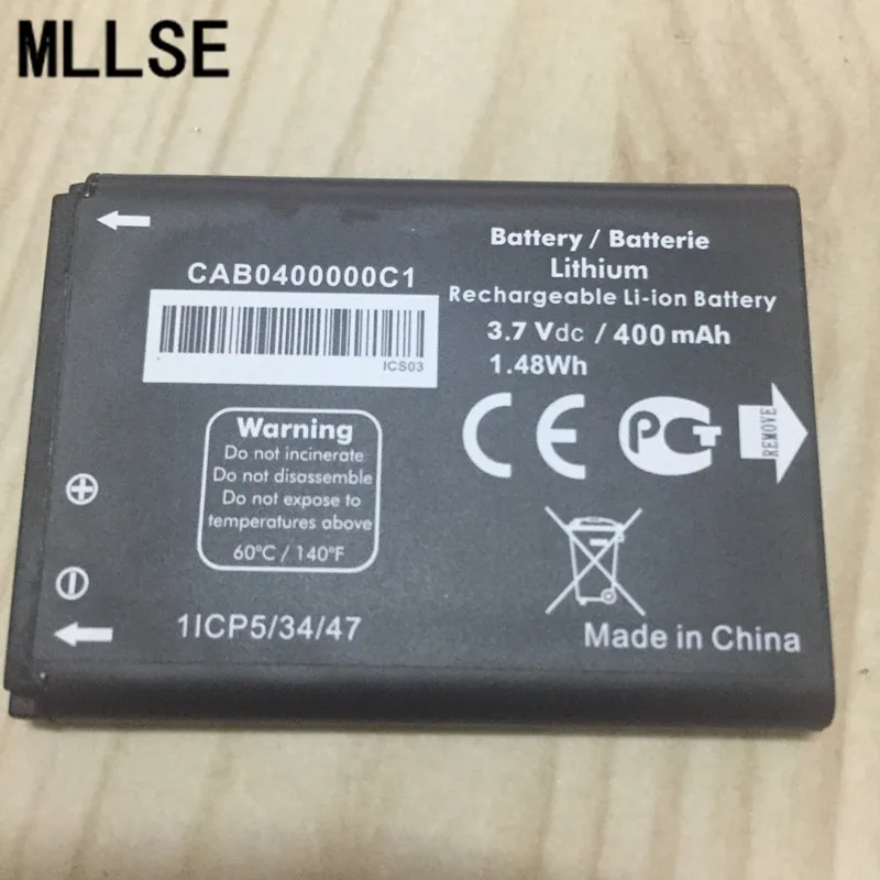 MLLSE 400mAh Battery For Alcatel OT1035D CAB0400000C1 OT 1035D OT 1016D OT  1052D One Touch 232 1013X|battery for alcatel|battery forbatteries  batteries - AliExpress
