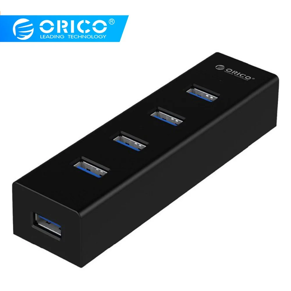

ORICO USB HUB ABS 4 Ports USB3.0 HUB high speed 5Gbps USB3.0 Splitter USB Charging Port for iMac Computer Laptop Macbook HUB USB