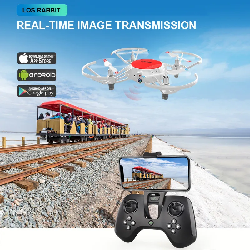

Los Rabbit XY-021 WIFI FPV 3D Roll Mini Drone with 720P HD Camera Multi-machine Infrared Battle Quadcopter VS M69 M70 SG106 G906