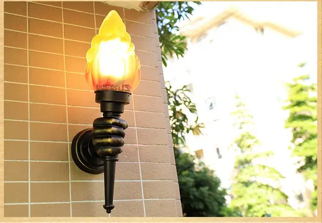 Corridor Torches, Torch Wall Light, Indoor Wall Lamp, Torch Wall Lamp