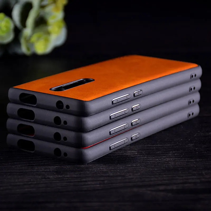 Чехол для xiaomi redmi k20 pro роскошный винтажный кожаный чехол с ТПУ телефона из