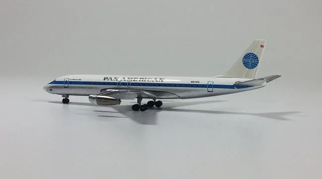 

HPA 1/500 Pan Am 707 simulation model N811PA blister packaging Alloy collection model