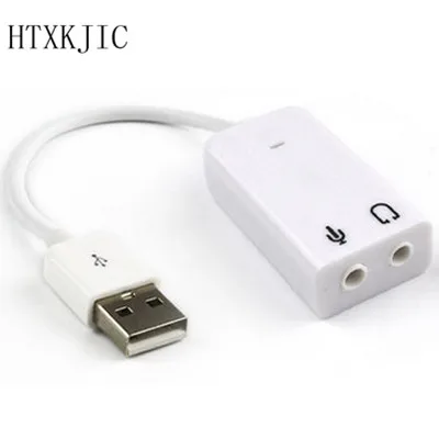 

3D USB 2.0 Virtual 7.1 Channel External USB Audio Sound Card Adapter for Windows XP Win 7 8 Linux Vista Mac OS