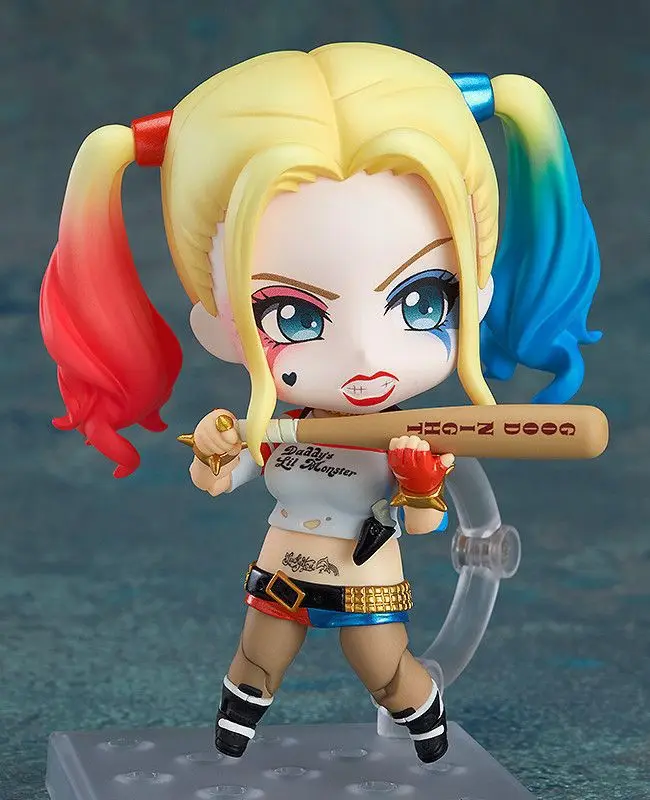 Anime Q version Harley Quinn 672 10cm PVC Action Figure font b Toy b font Doll
