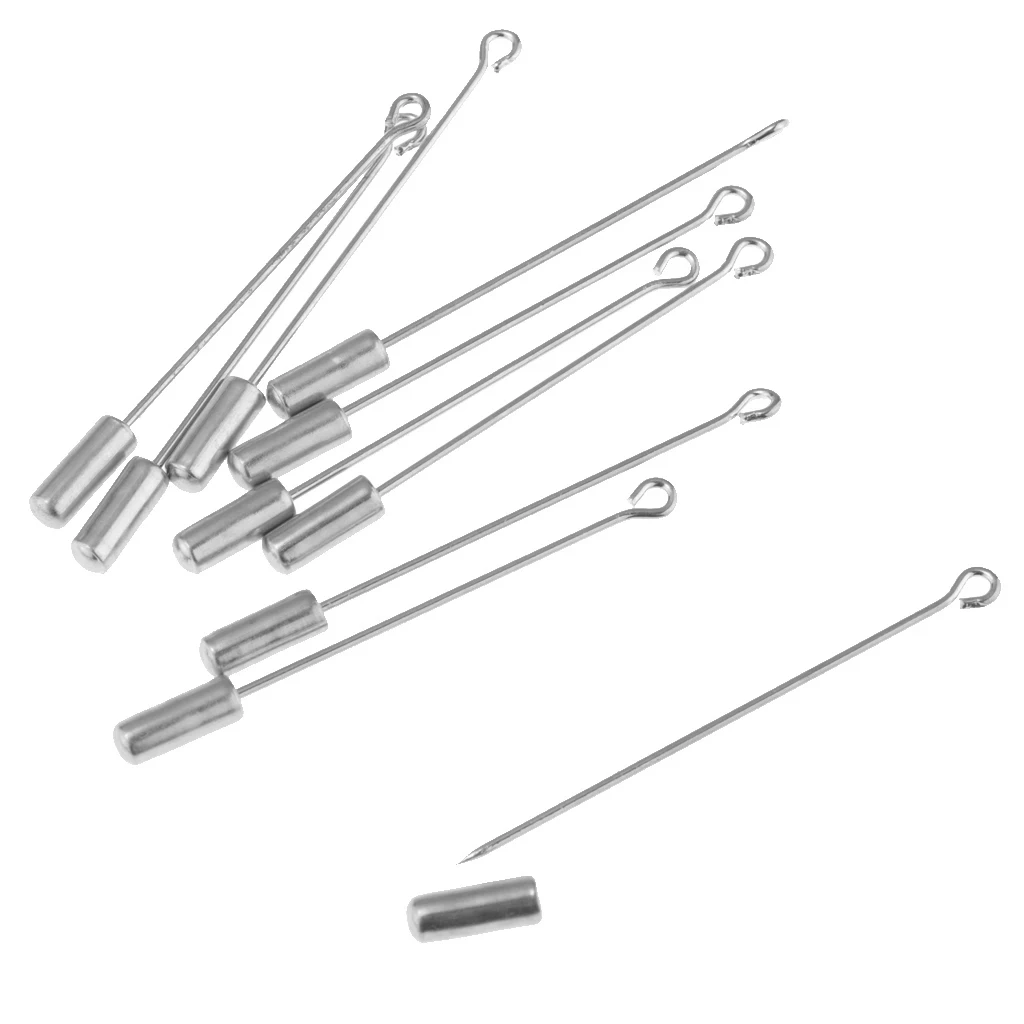 MagiDeal 20Pcs Long Needle Plug Lapel Stick Hat Scarf Brooch Boutonniere Pin