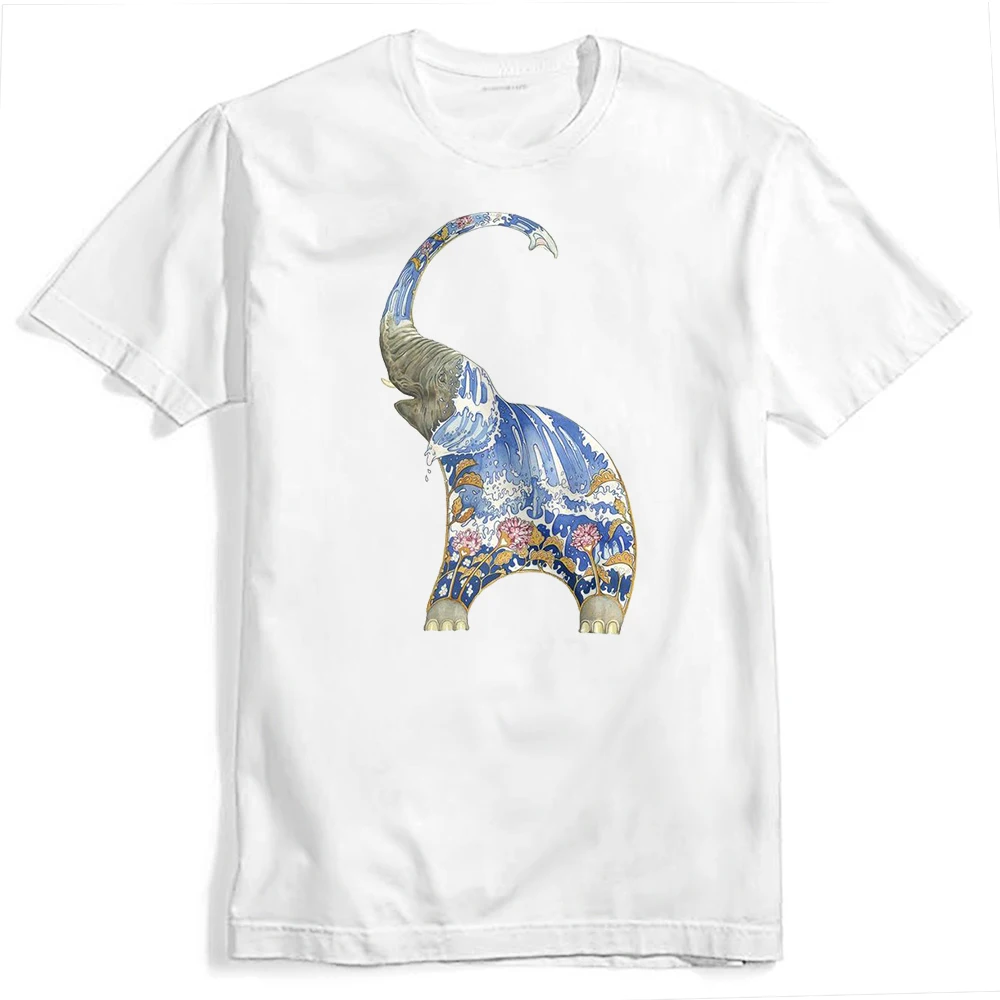 

Women Short Sleeve New Oringial design Graphic Tees Tops Vintage T-shirts tshirt femme Harajuku Fox shark Short Sleeve tee