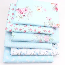 Новинка, 6 шт./партия, 40x50 см, хлопковая ткань для шитья, Лоскутная Ткань, детское платье, постельные принадлежности, tecidos, ткань для DIY куклы k382