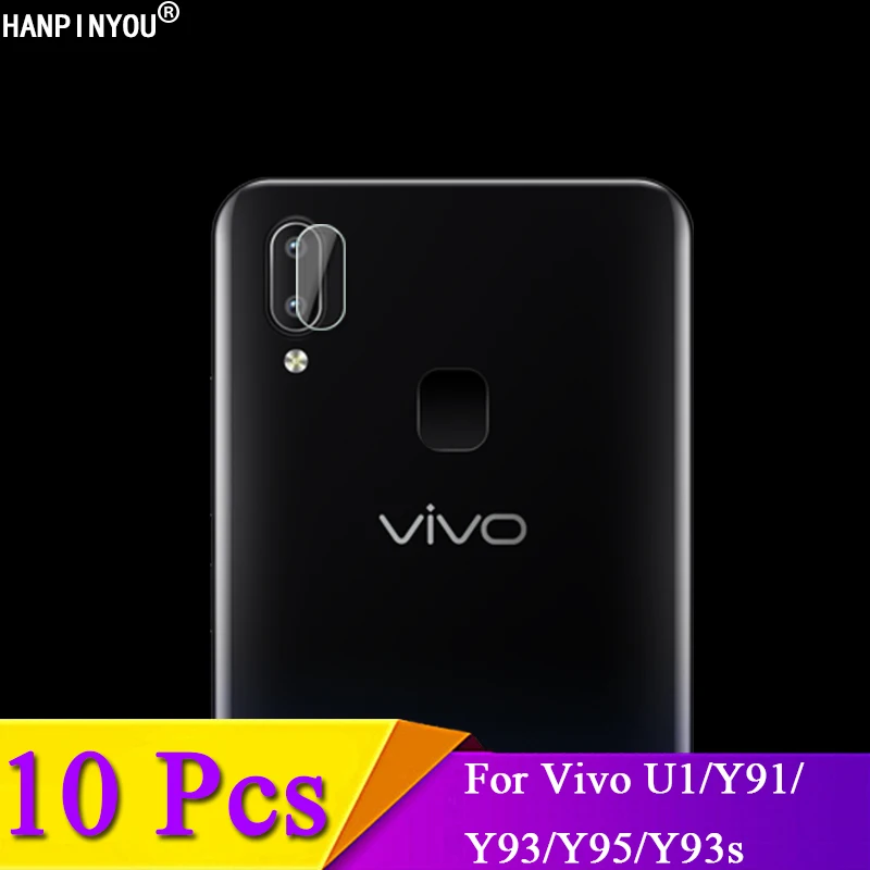 

10 Pcs/Lot For Vivo Y91 Y93 Y95 Y93s U1 Clear Ultra Slim Back Camera Lens Protector Rear Camera Lens Cover Tempered Glass Film