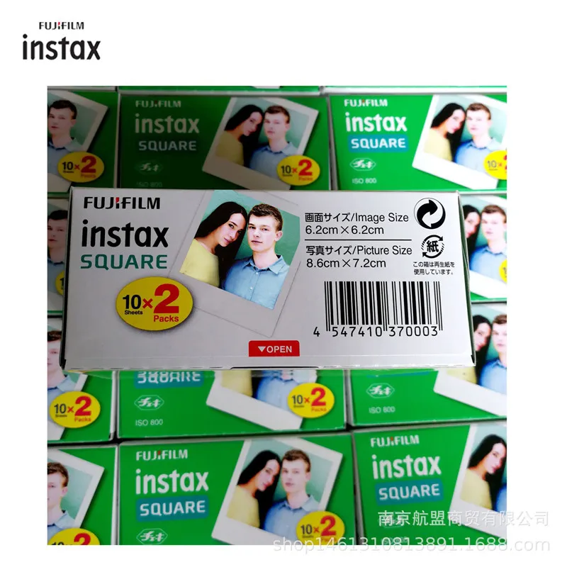 Белая пленка для Fuji Instax квадратный 6 пленка для камеры моментальной печати Камера трехцветный флэш-память для мгновенной фото камеры Polaroid Камера пленка фото Камера в моментальной печати