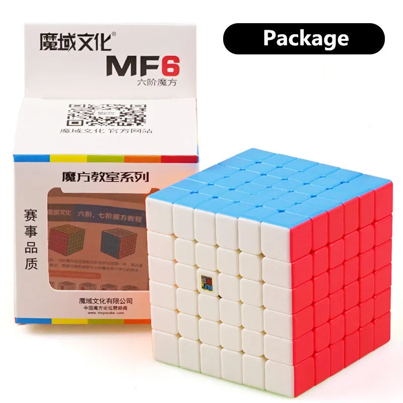 Moyu MF6 Cubing Class 6x6 магический куб без наклеек, профессиональная головоломка, скоростной куб 6x6x6 cubo magico, игрушки для детей