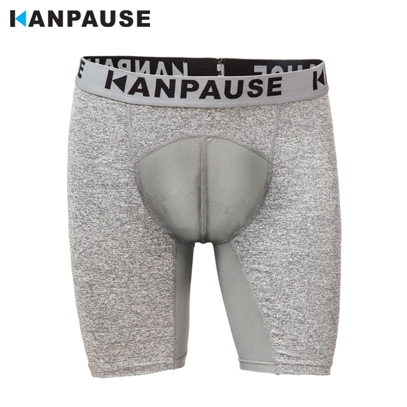Новое поступление KANPAUSE Для мужчин бега компрессионные колготки, шорты Фитнес тренировочные шорты спортивный костюм