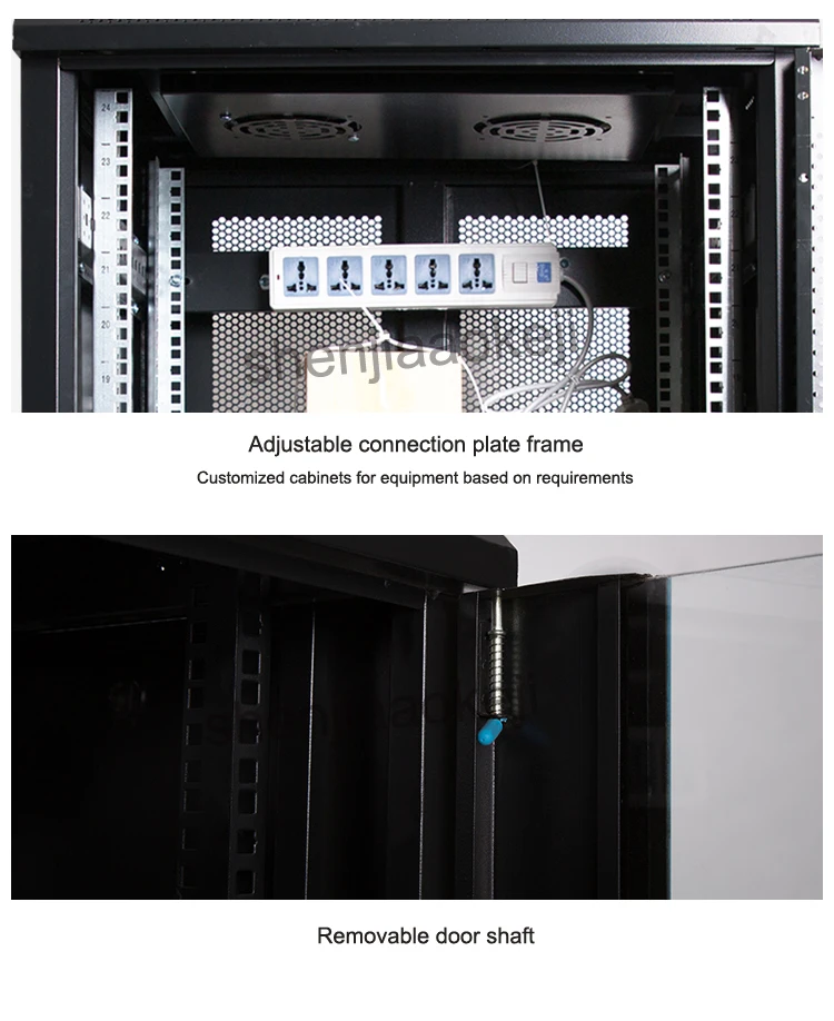 22U etwork шкаф веб-сервер шкафы сетевая стойка сервер Сохраненная программа Контролируемая коммутация монитор для шкафа 1 шт