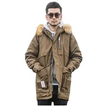 Зимние брендовые хлопковые парные куртки, модные мужские толстые теплые уличные куртки с капюшоном, пальто, ватное пальто