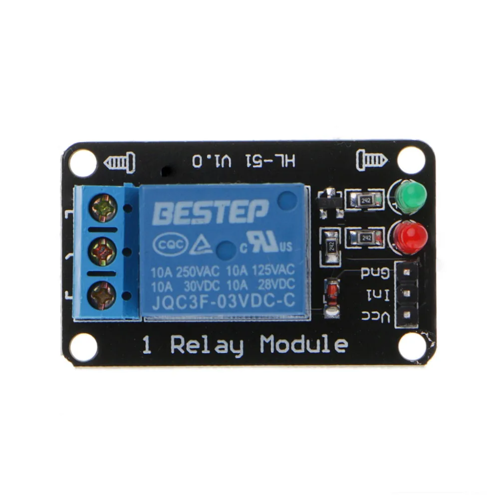

1PCS 1 Channel 3V Relay Module 3.3V Low Level Shooting with Lamp