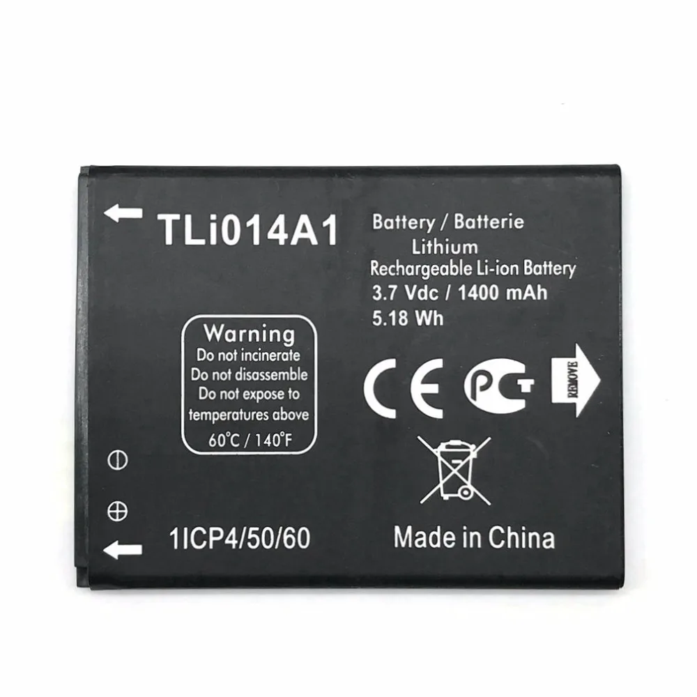 

2018 New Tli014a1 3.7V 1400mAh High Quality Battery for Alcatel One Touch 5020 5020D OT-5020 mobile phone