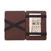 Hot Sale Men's leather Magic Wallets Portable Money Clips With Credit Card Slot Cash Holder Purse For Man Brown Coffee 3