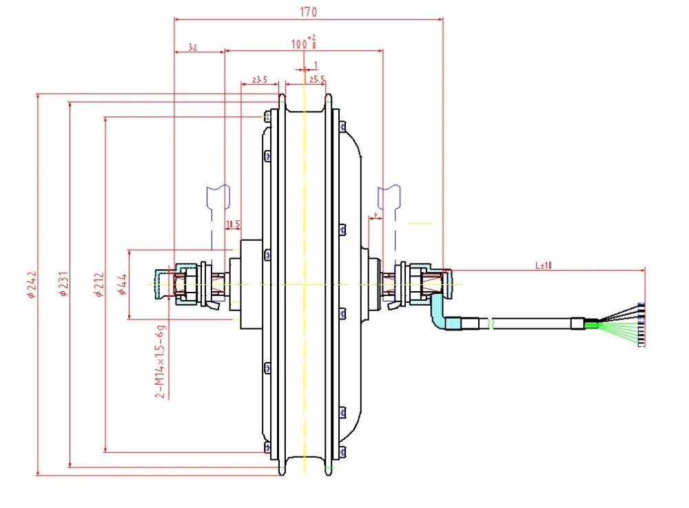 Sale 60Kph 30H magnet 72V 1500W brushless Front hub motor for electric bike&electric bicycle 10 Sale 60Kph 30H magnet 72V 1500W brushless Front hub motor for electric bike&electric bicycle 10