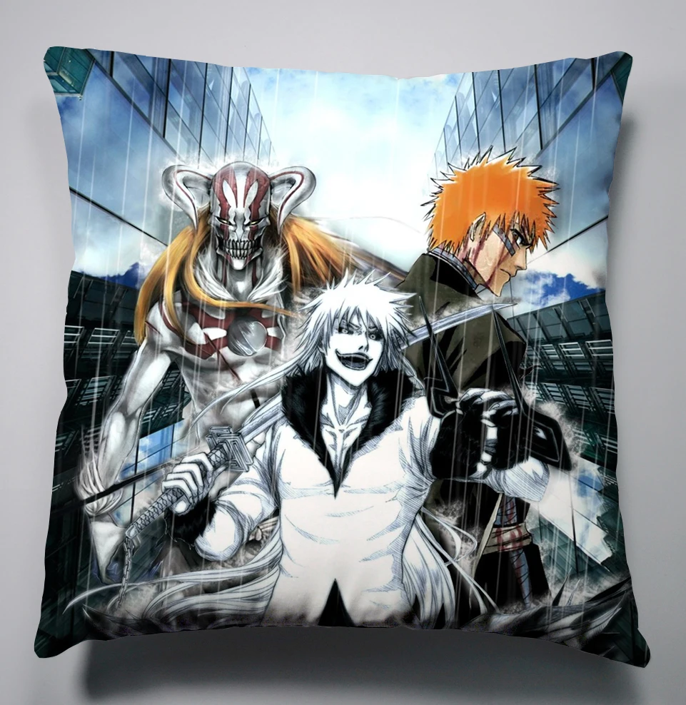Anime Manga Bleach Pillow 35x35cm Pillow Case Cover Seat Bedding
